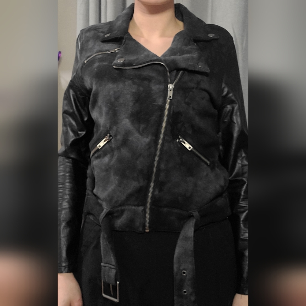 Pleather jacket